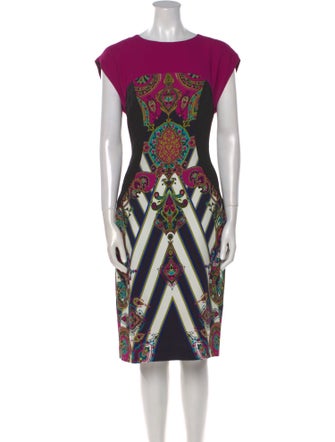 Etro Printed Midi Length Dress