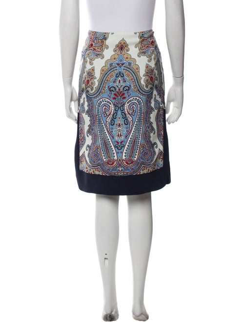 Etro Paisley Print Knee-Length Skirt