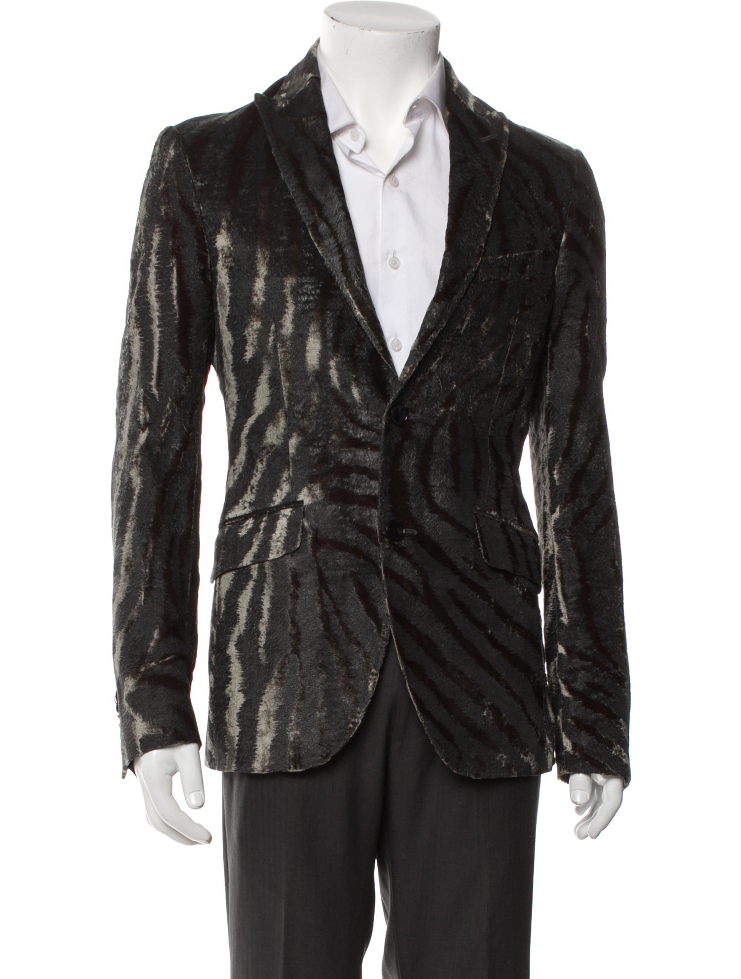 Etro Animal Print Blazer
