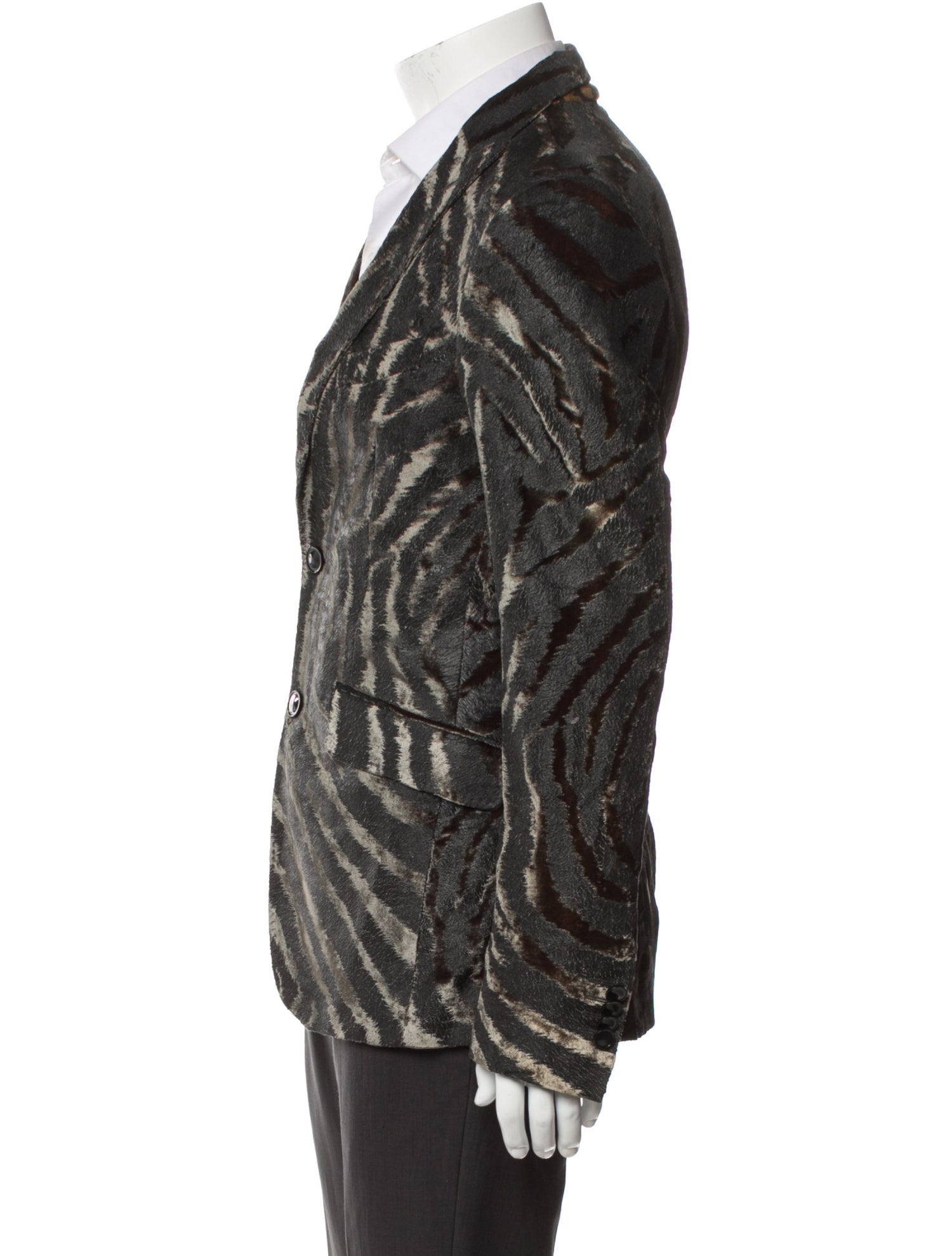 Etro Animal Print Blazer