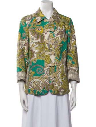 Etro Paisley Print Evening Jacket