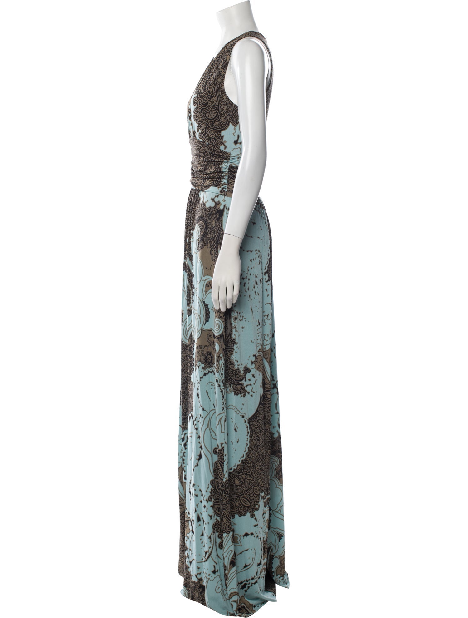 Etro Printed Long Dress