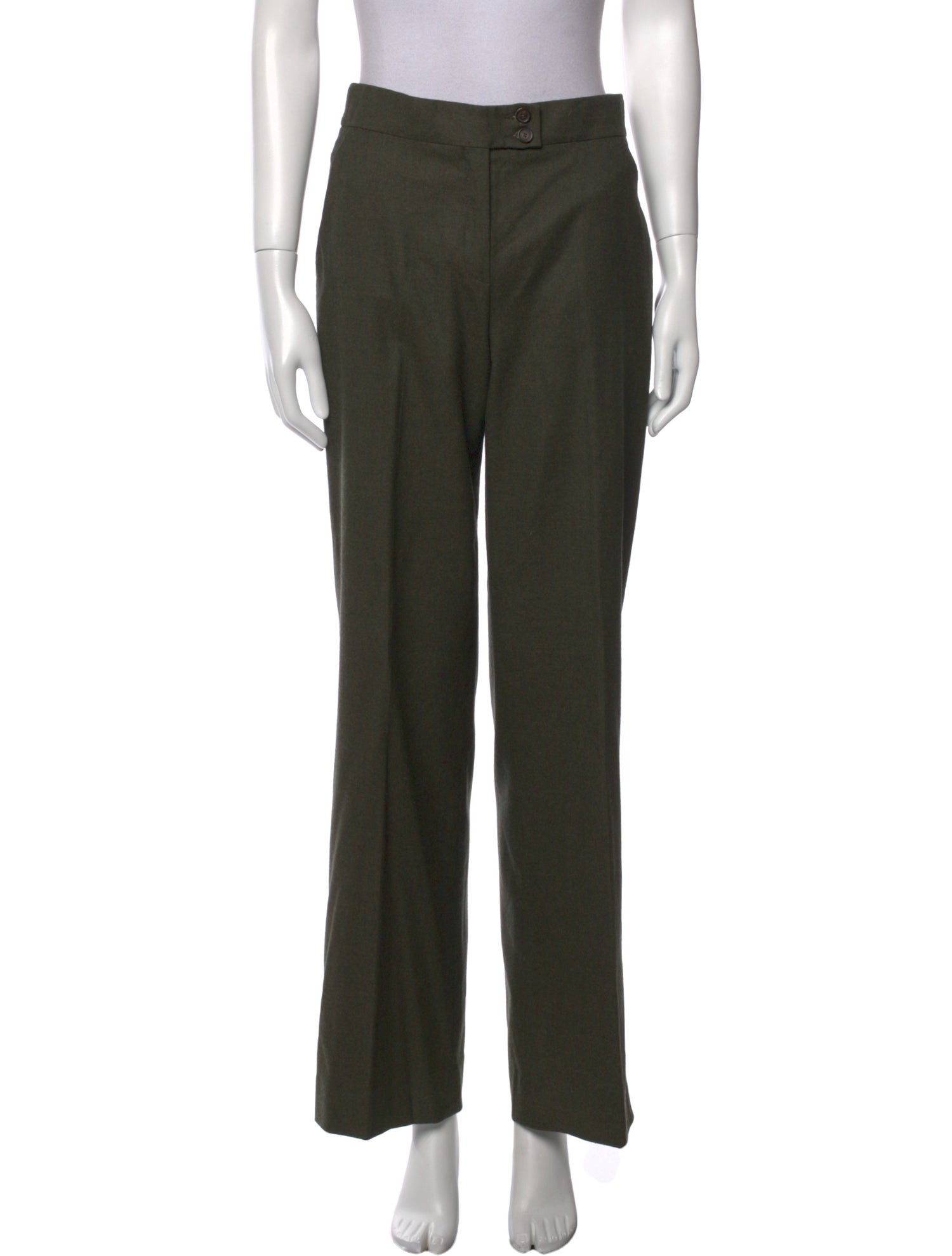 Etro Wool Wide Leg Pants