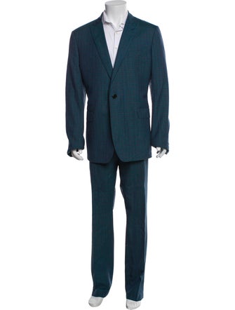 Etro Wool Striped Two-Piece Suit