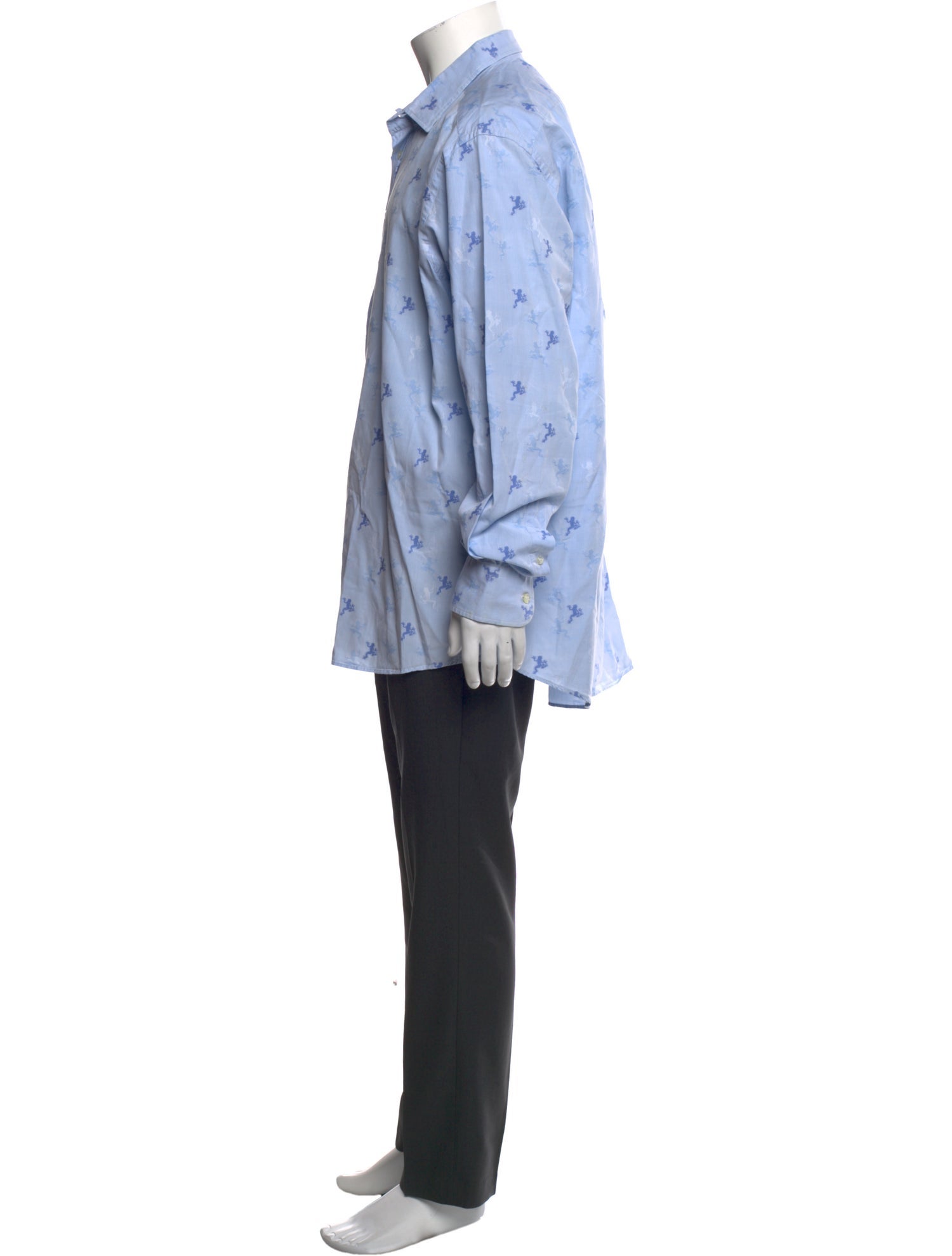 Etro Printed Long Sleeve Shirt