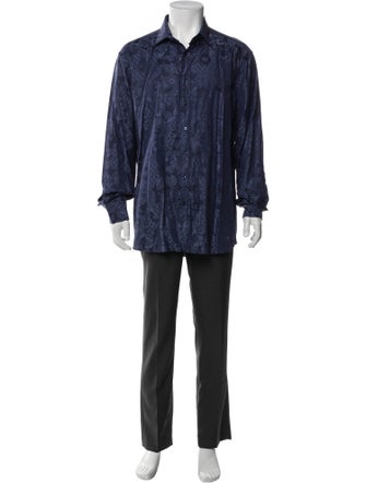 Etro Printed Long Sleeve Shirt
