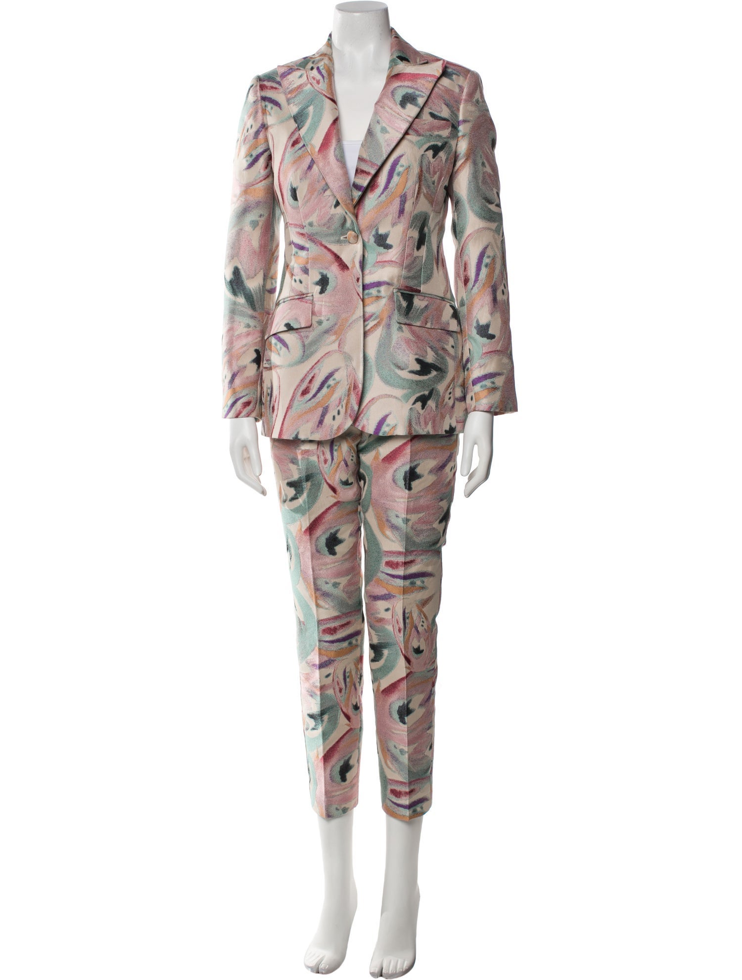 Etro Printed Pantsuit w/ Tags