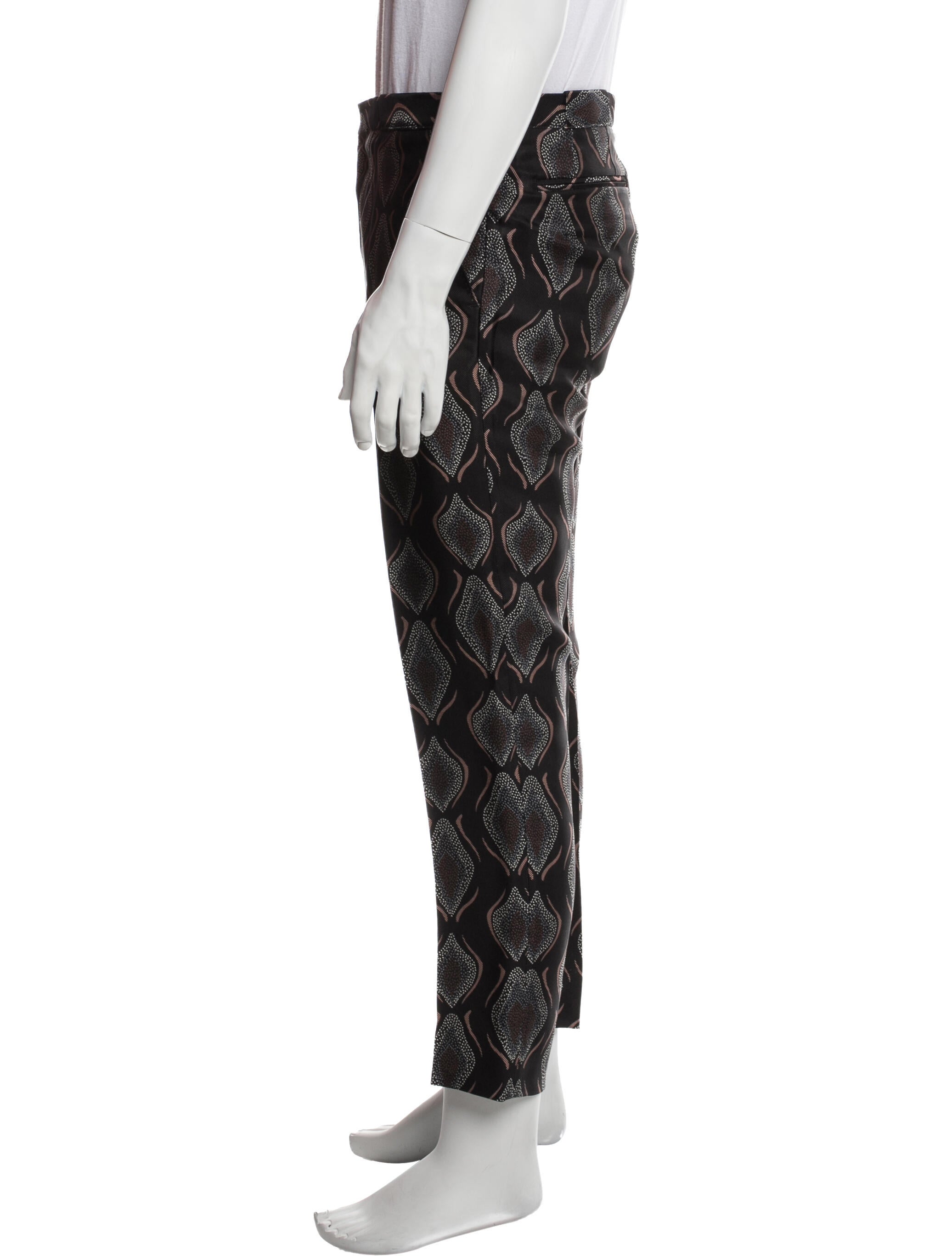 Etro Printed Dress Pants