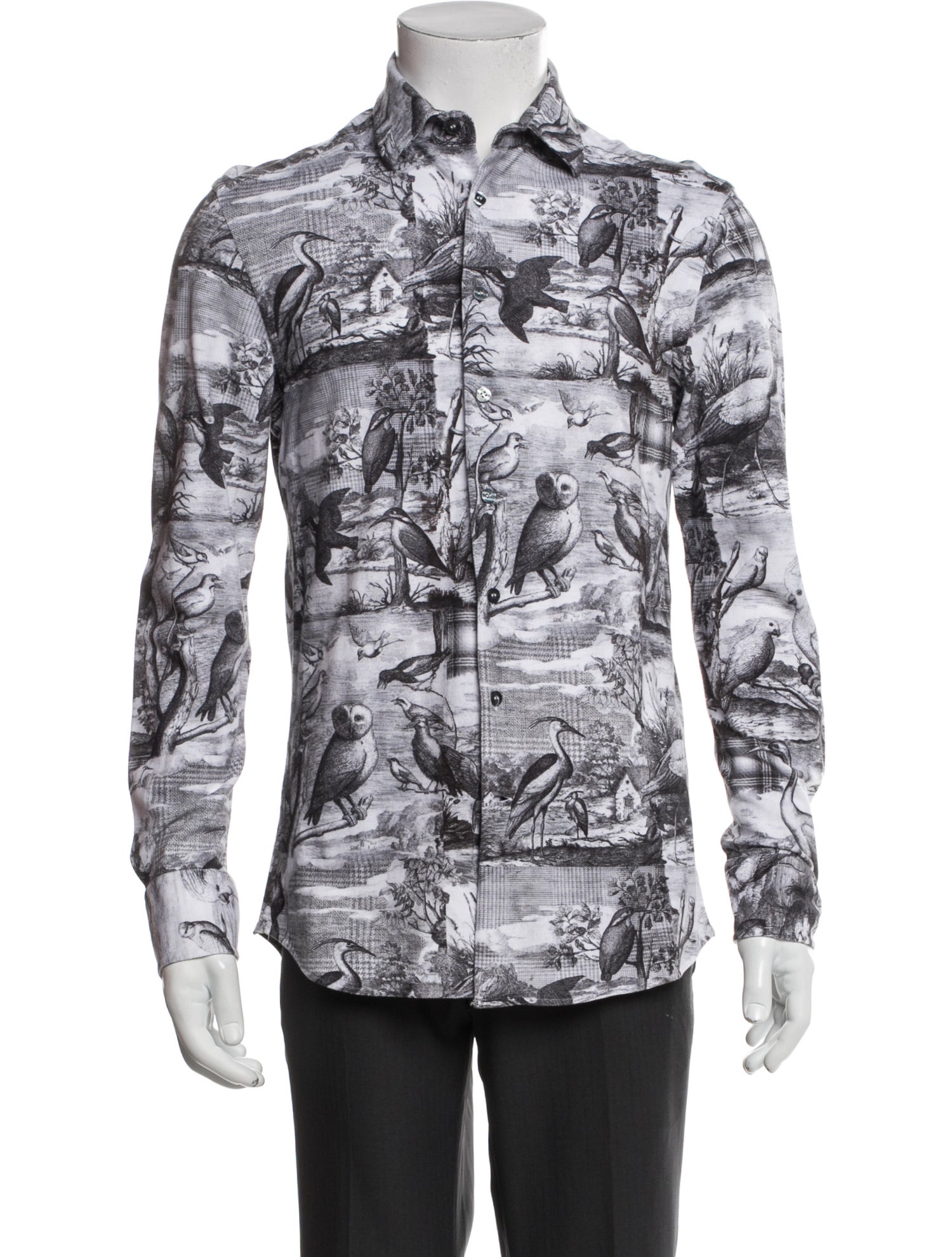 Etro Printed Long Sleeve Shirt