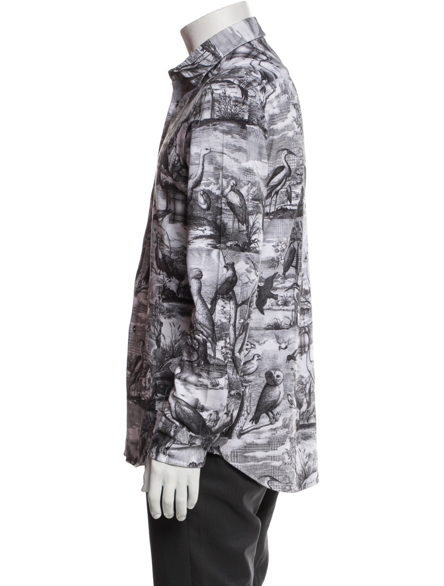 Etro Printed Long Sleeve Shirt