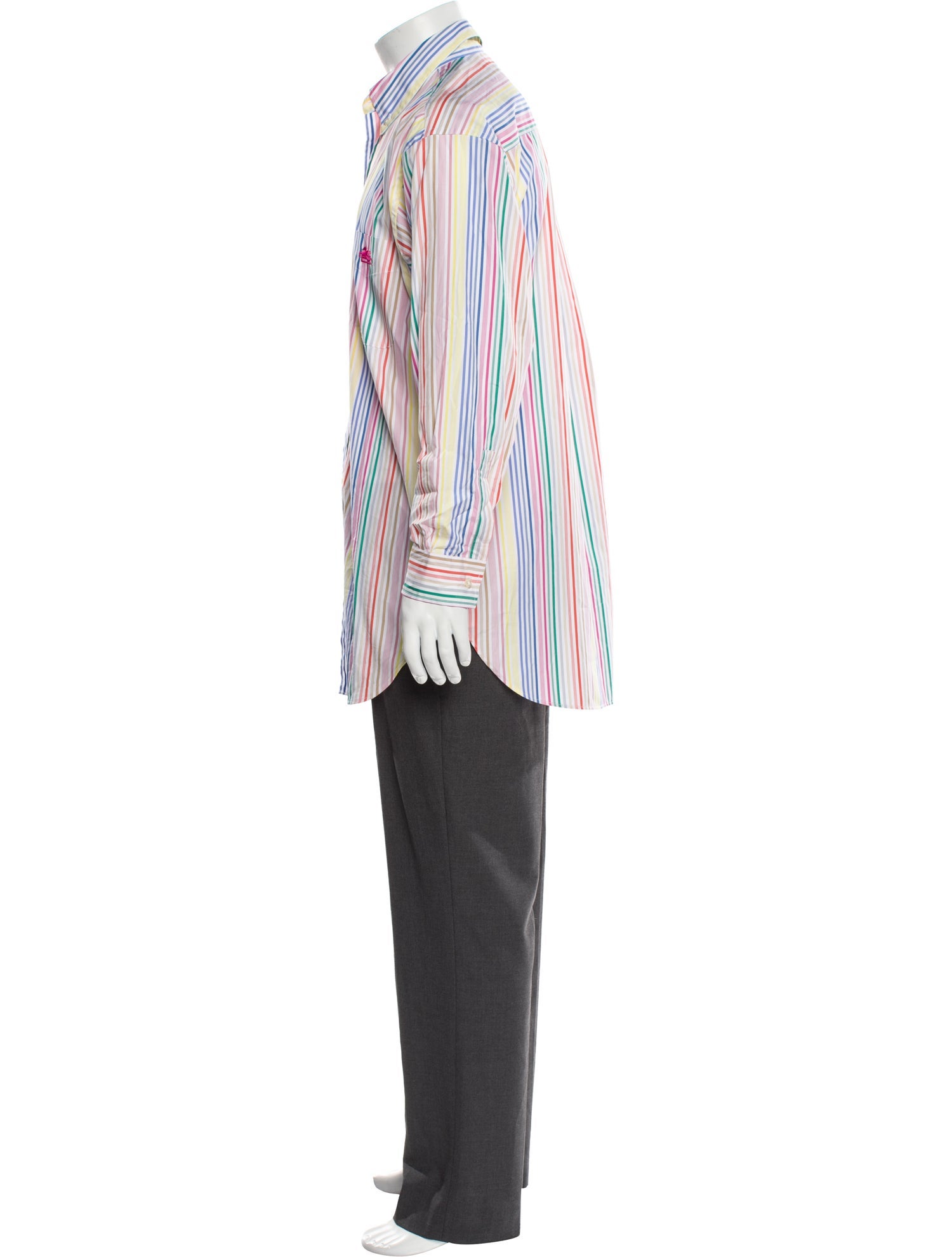 Etro Striped Long Sleeve Shirt