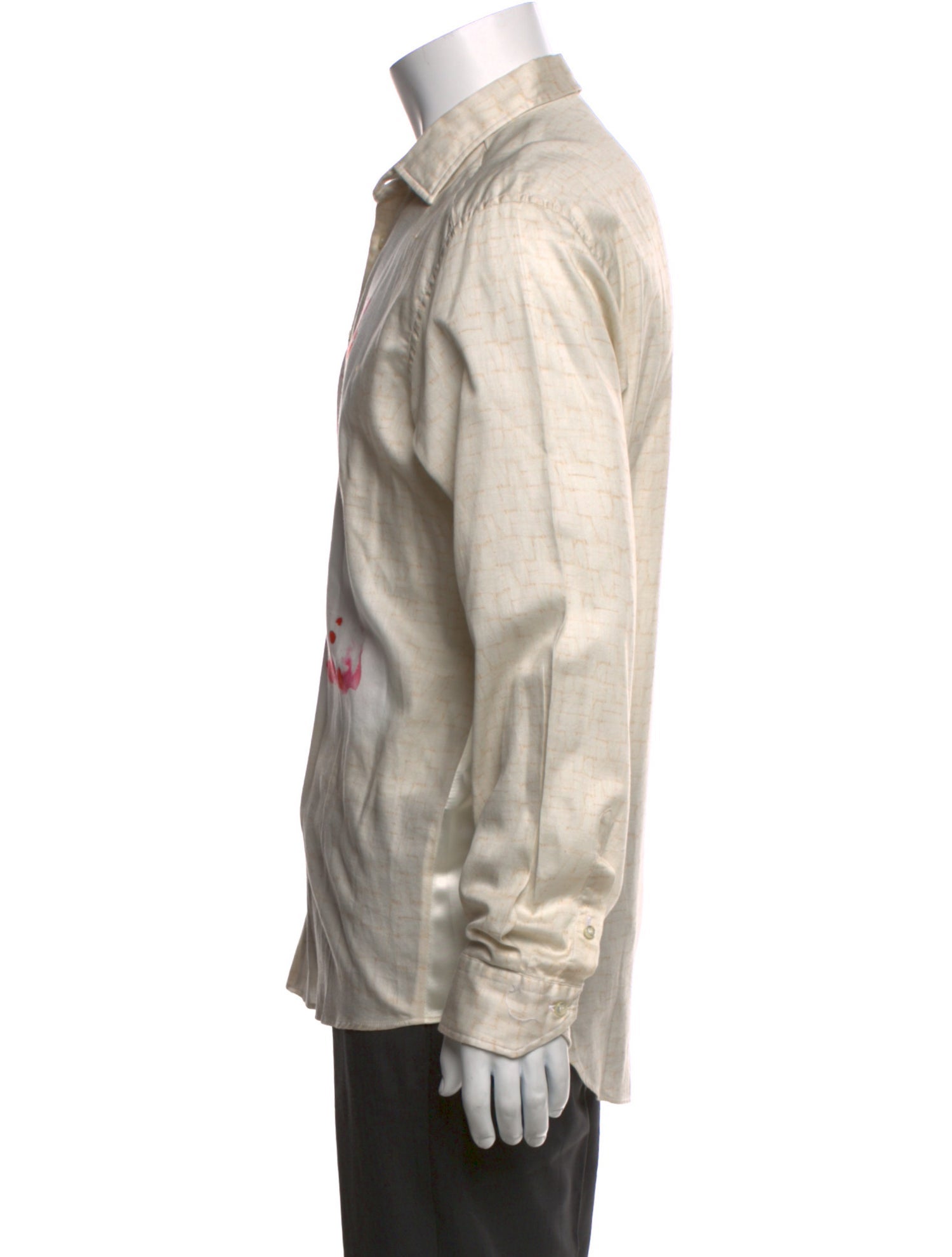 Etro Graphic Print Long Sleeve Shirt