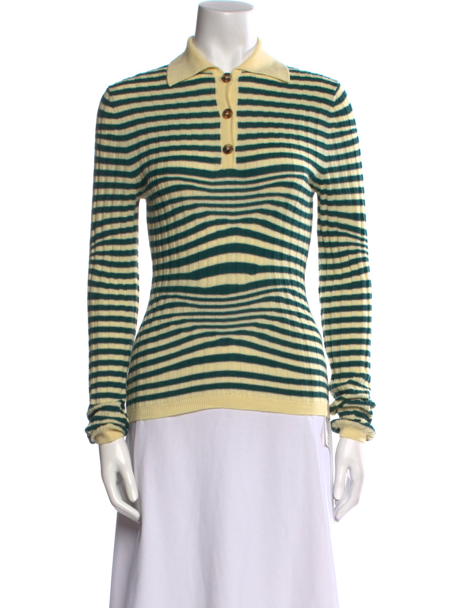 Etro Striped Long Sleeve Top