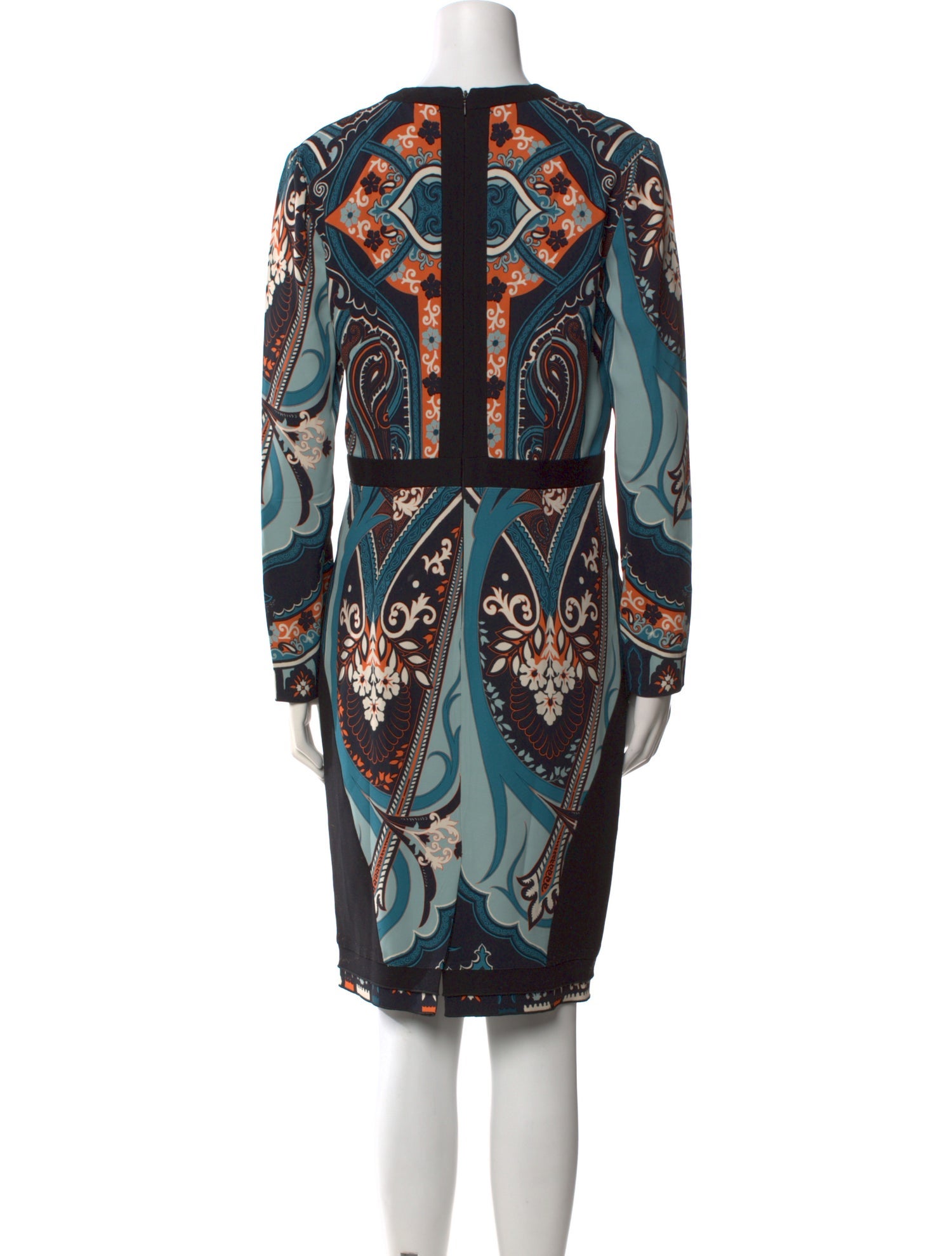 Etro Paisley Print Knee-Length Dress