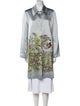 Etro Floral Print Coat