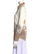 Etro Printed Long Sleeve Button-Up Top