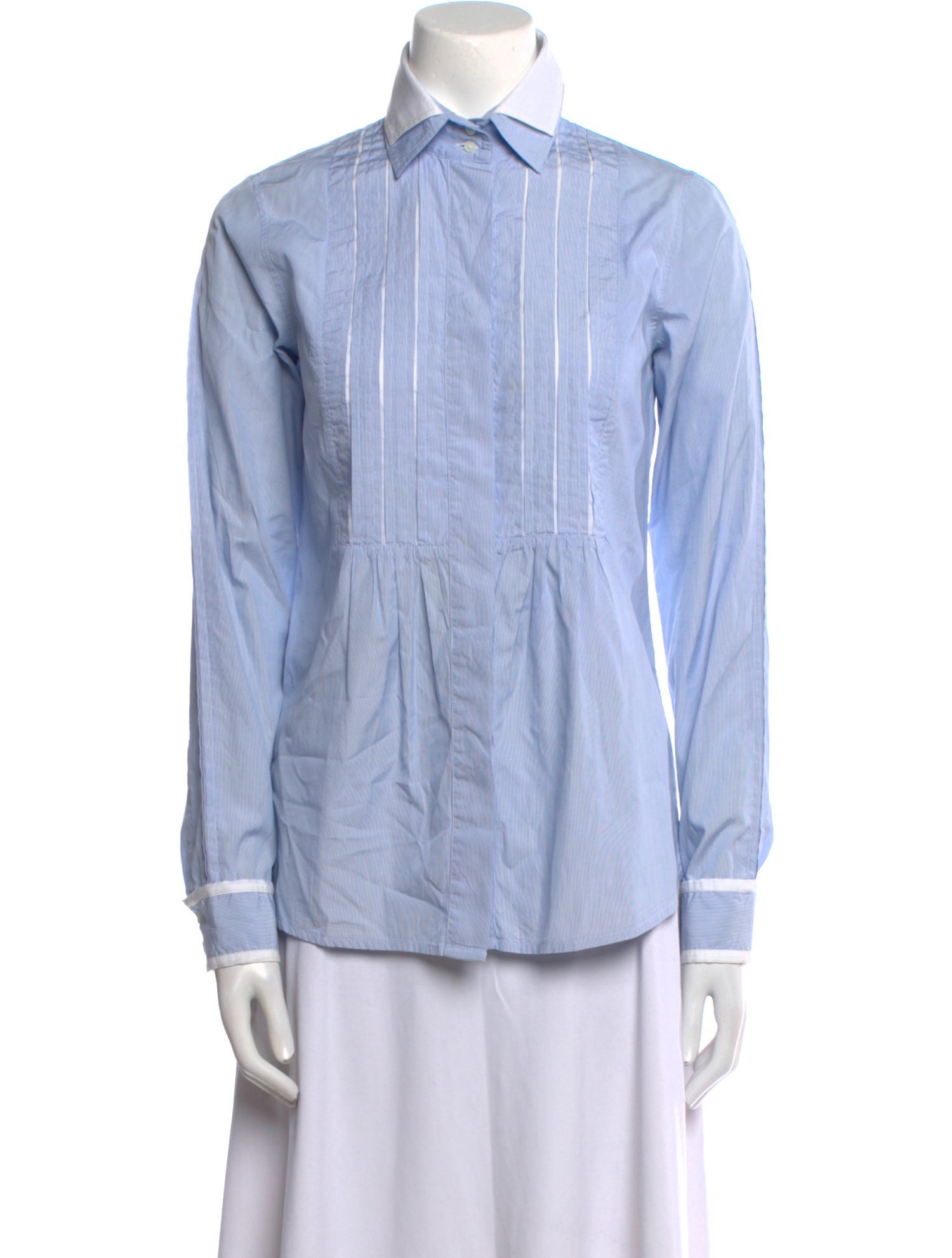 Etro Long Sleeve Button-Up Top
