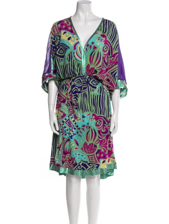 Etro Printed Midi Length Dress