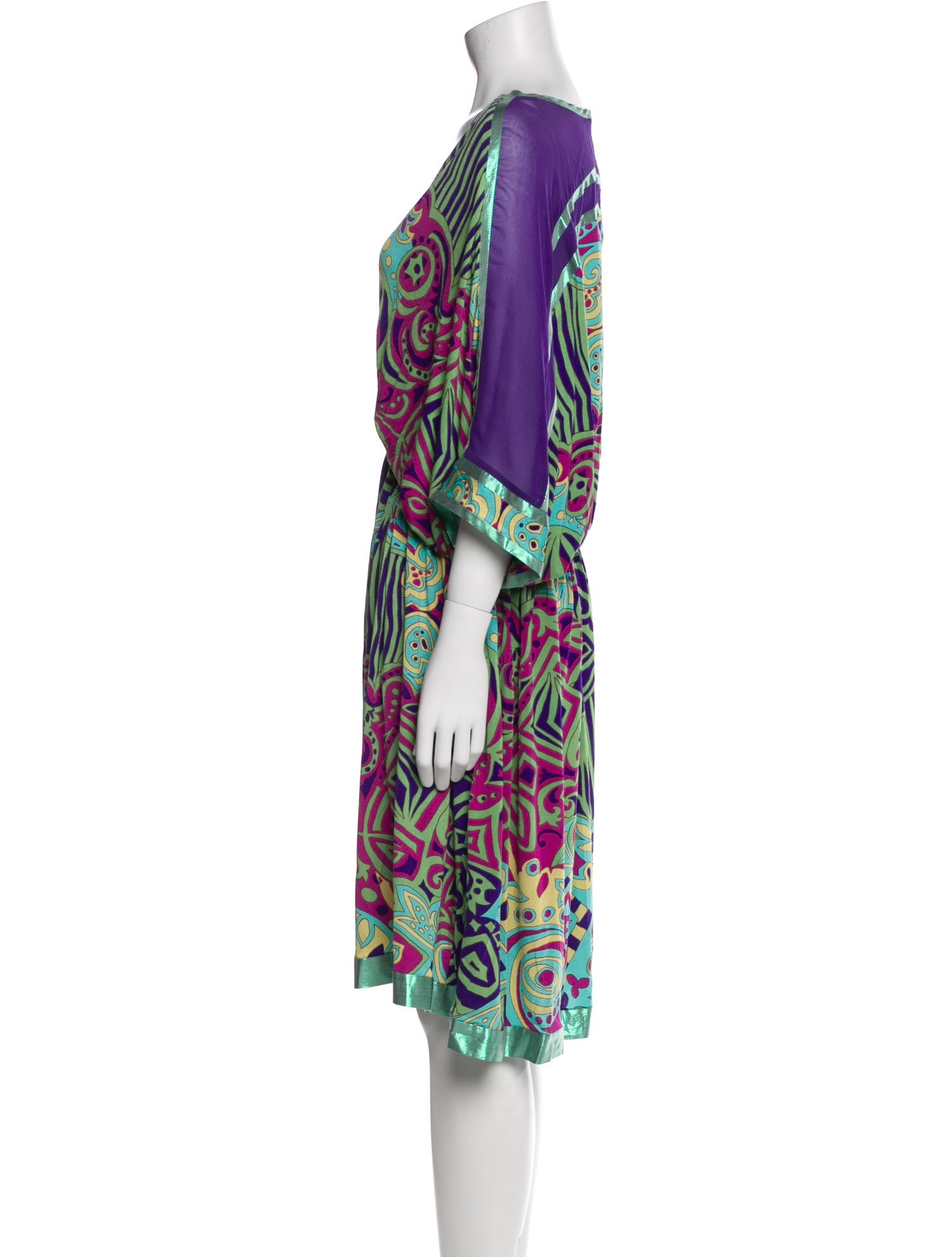 Etro Printed Midi Length Dress
