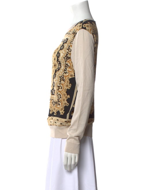 Etro Wool Printed Sweatshirt