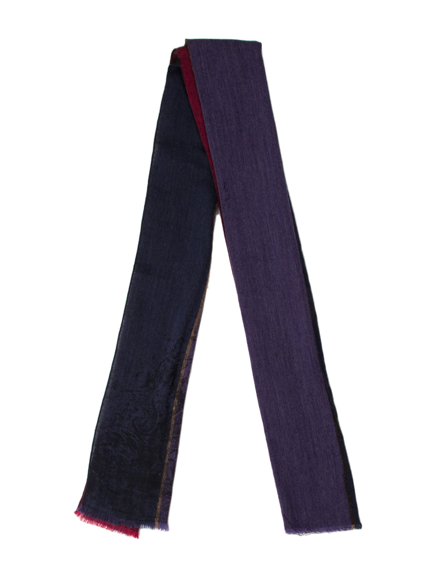 Etro Leather Printed Scarf