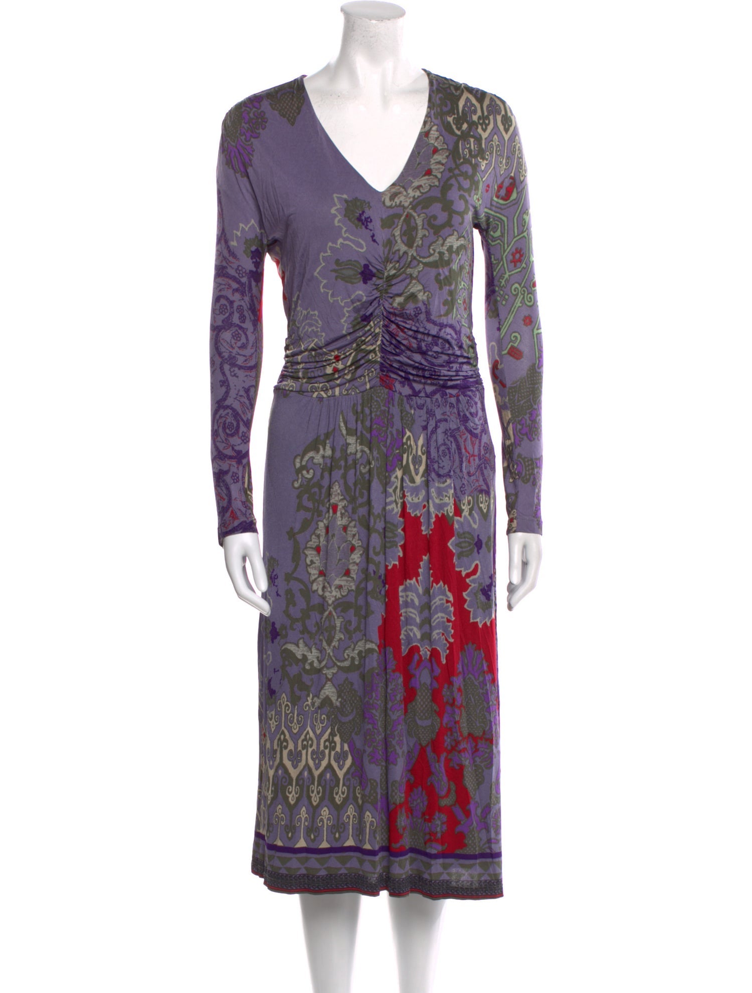 Etro Printed Midi Length Dress