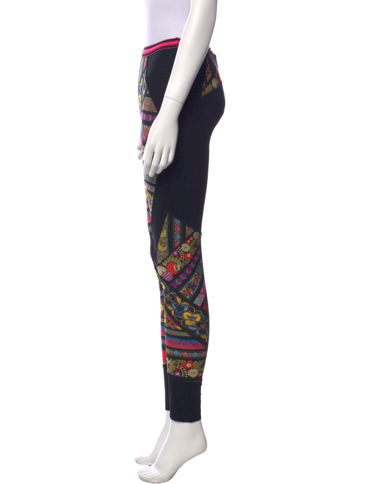 Etro Printed Skinny Leg Pants