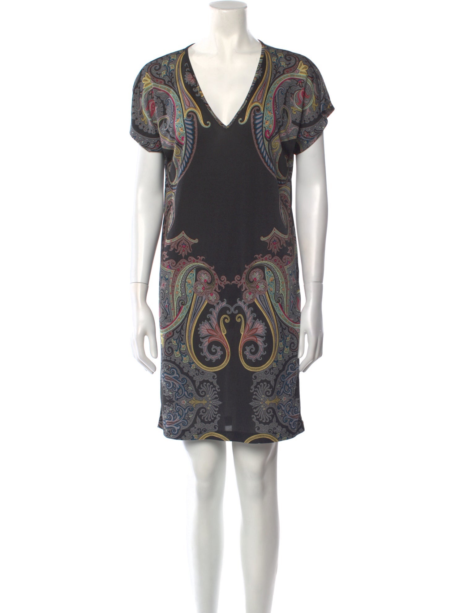 Etro Paisley Print Mini Dress