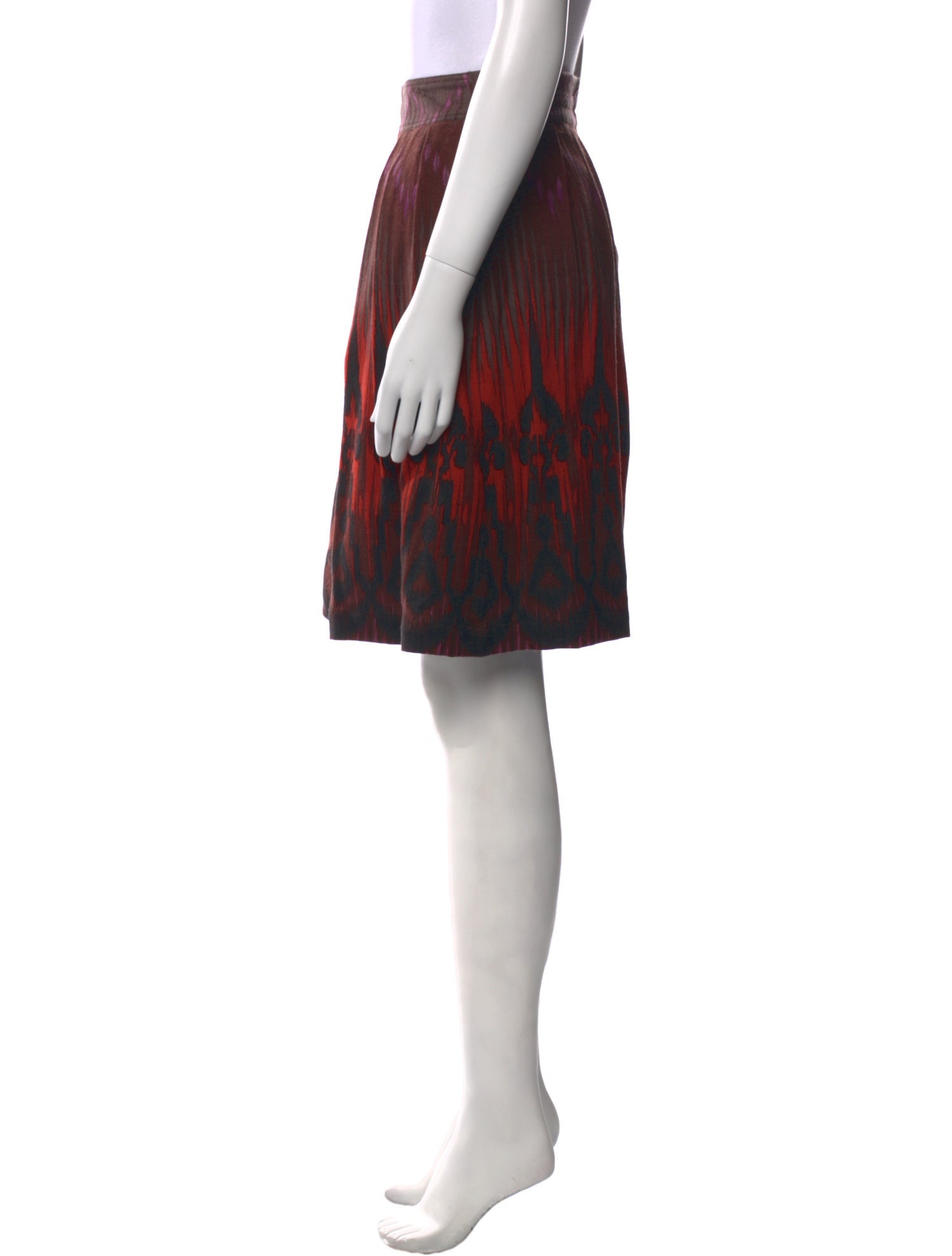 Etro Wool Knee-Length Skirt