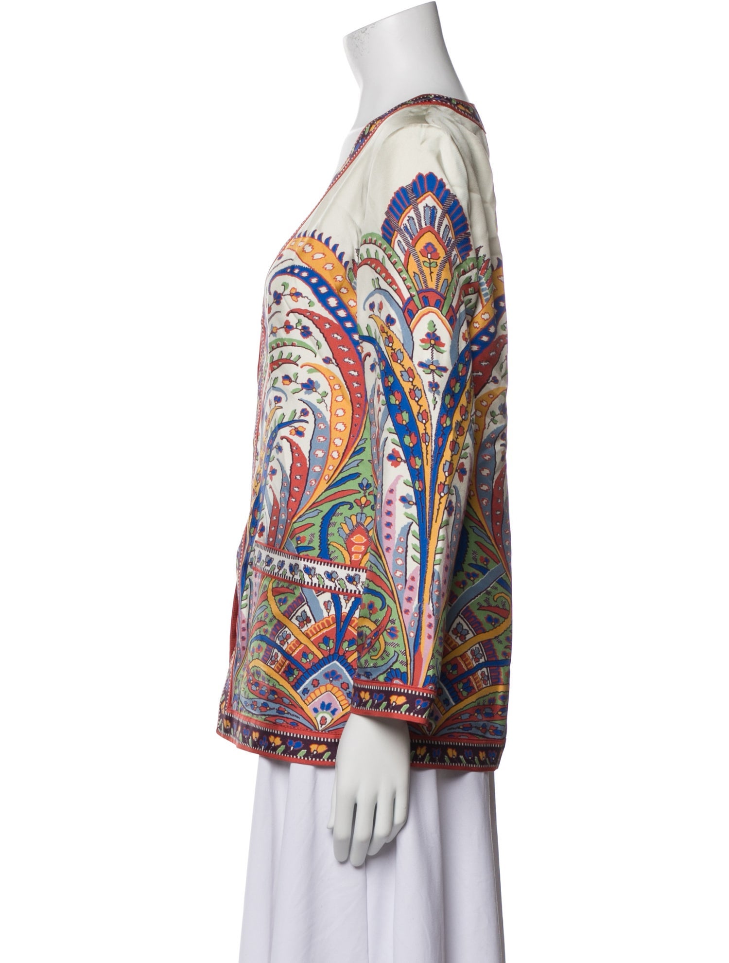 Etro Silk Printed Jacket