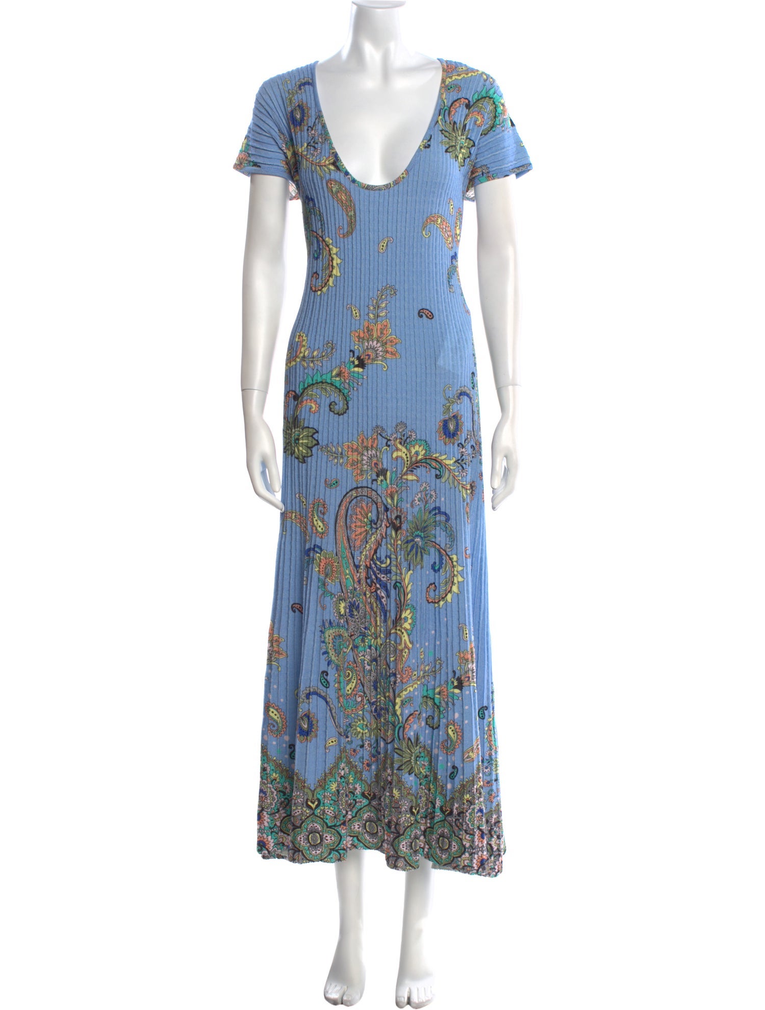 Etro Printed Long Dress