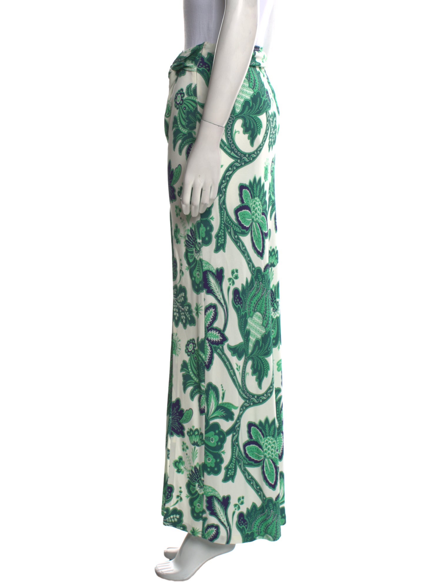 Etro Printed Long Skirt