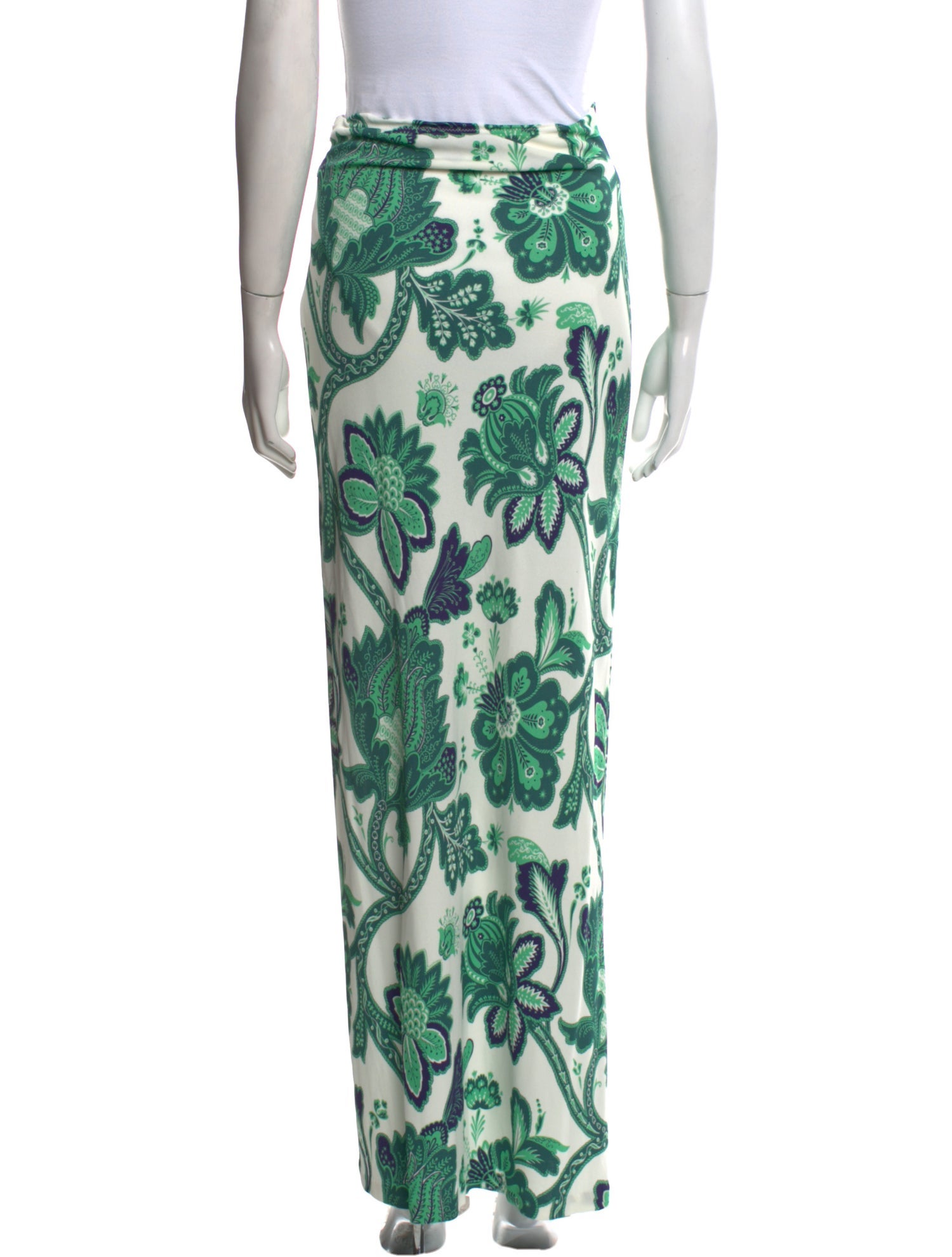 Etro Printed Long Skirt