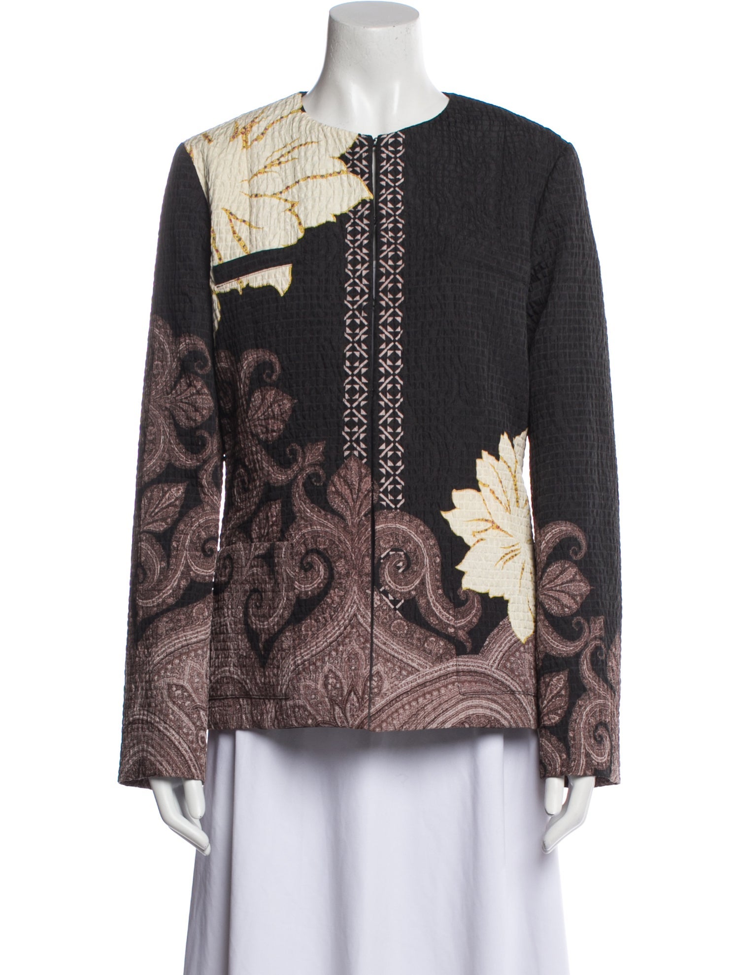 Etro Floral Print Evening Jacket