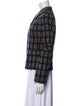 Etro Wool Plaid Print Blazer