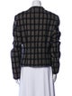 Etro Wool Plaid Print Blazer