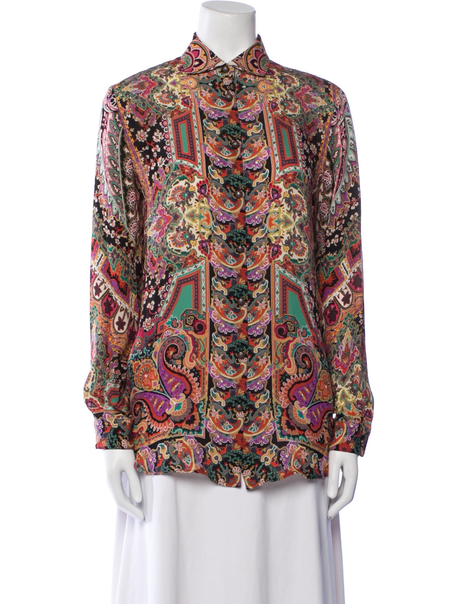 Etro Silk Printed Blouse