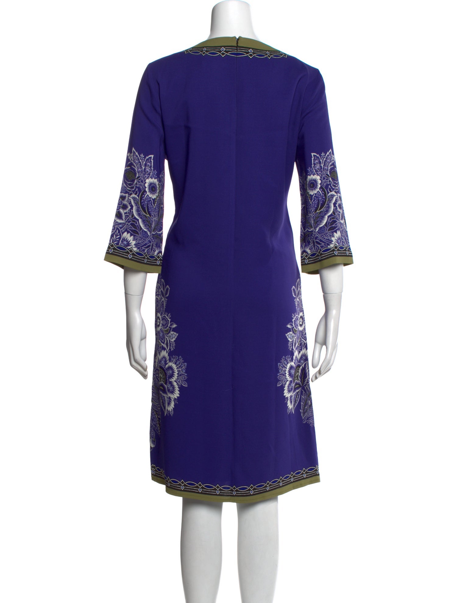 Etro Printed Knee-Length Dress