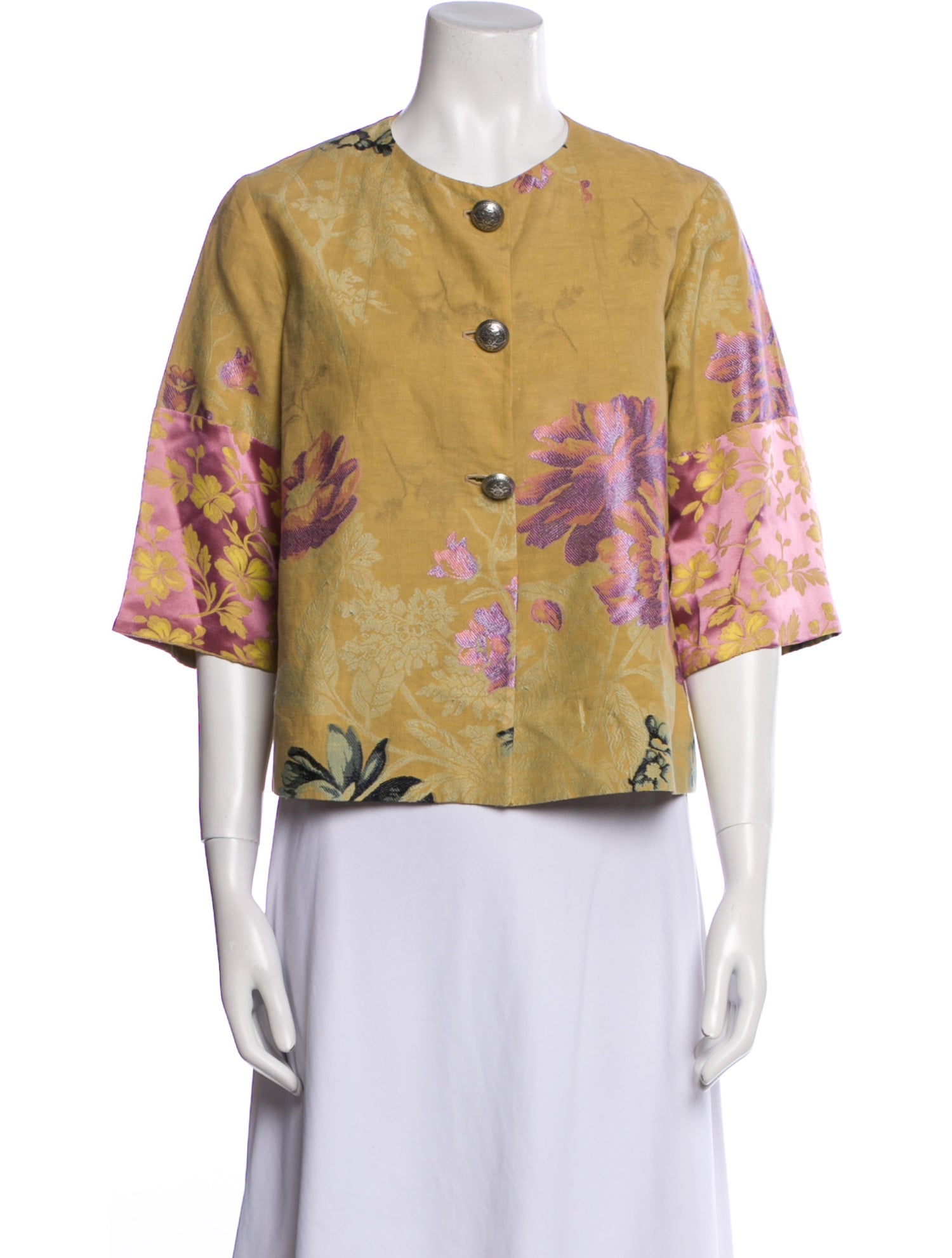 Etro Floral Print Jacket