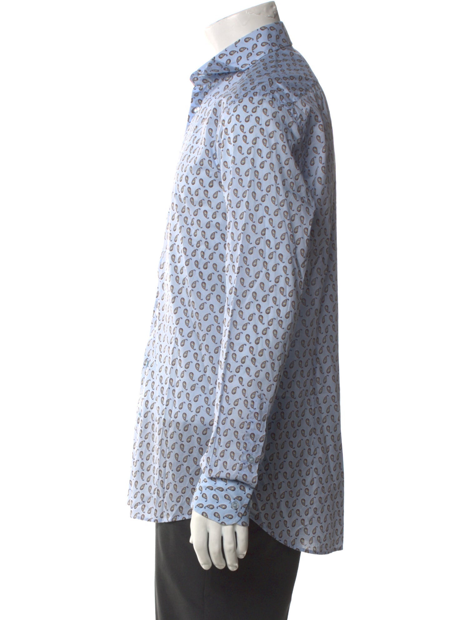 Etro Paisley Print Long Sleeve Shirt