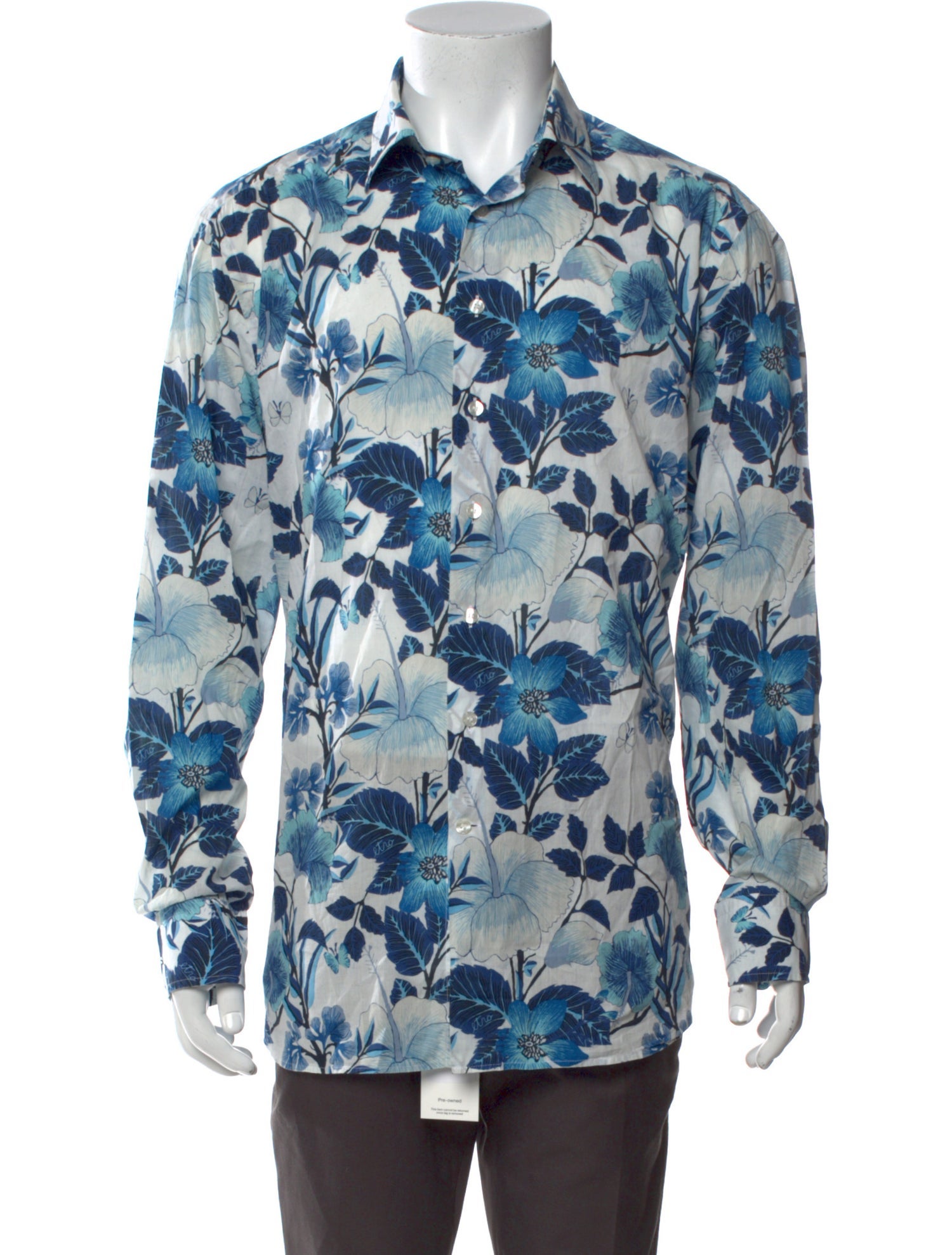 Etro Floral Print Long Sleeve Shirt