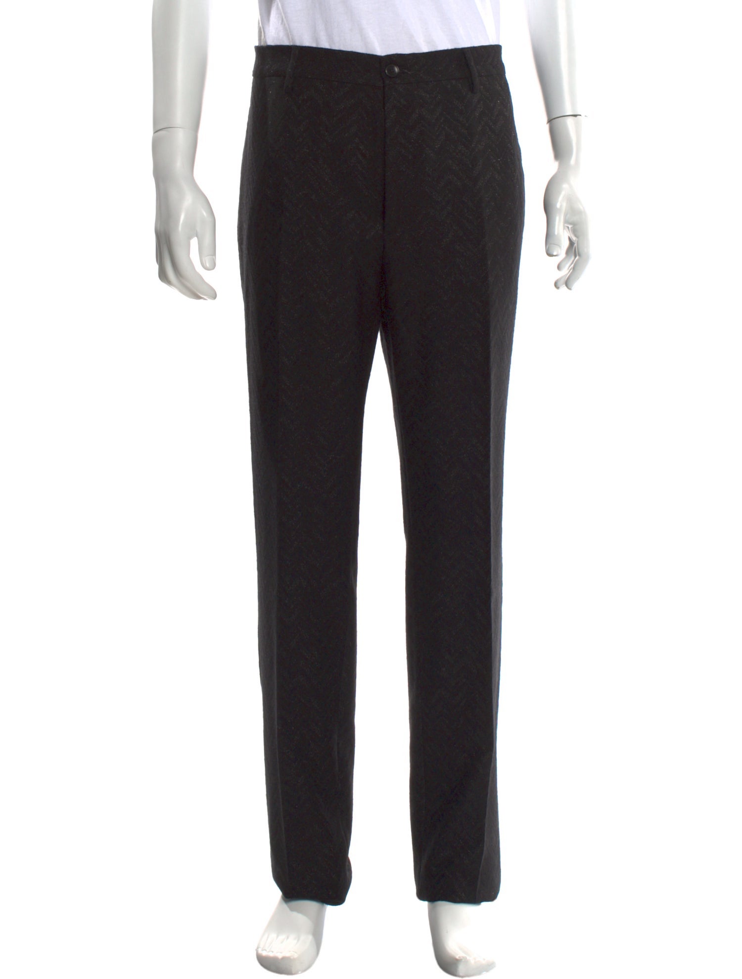 Etro Virgin Wool Dress Pants