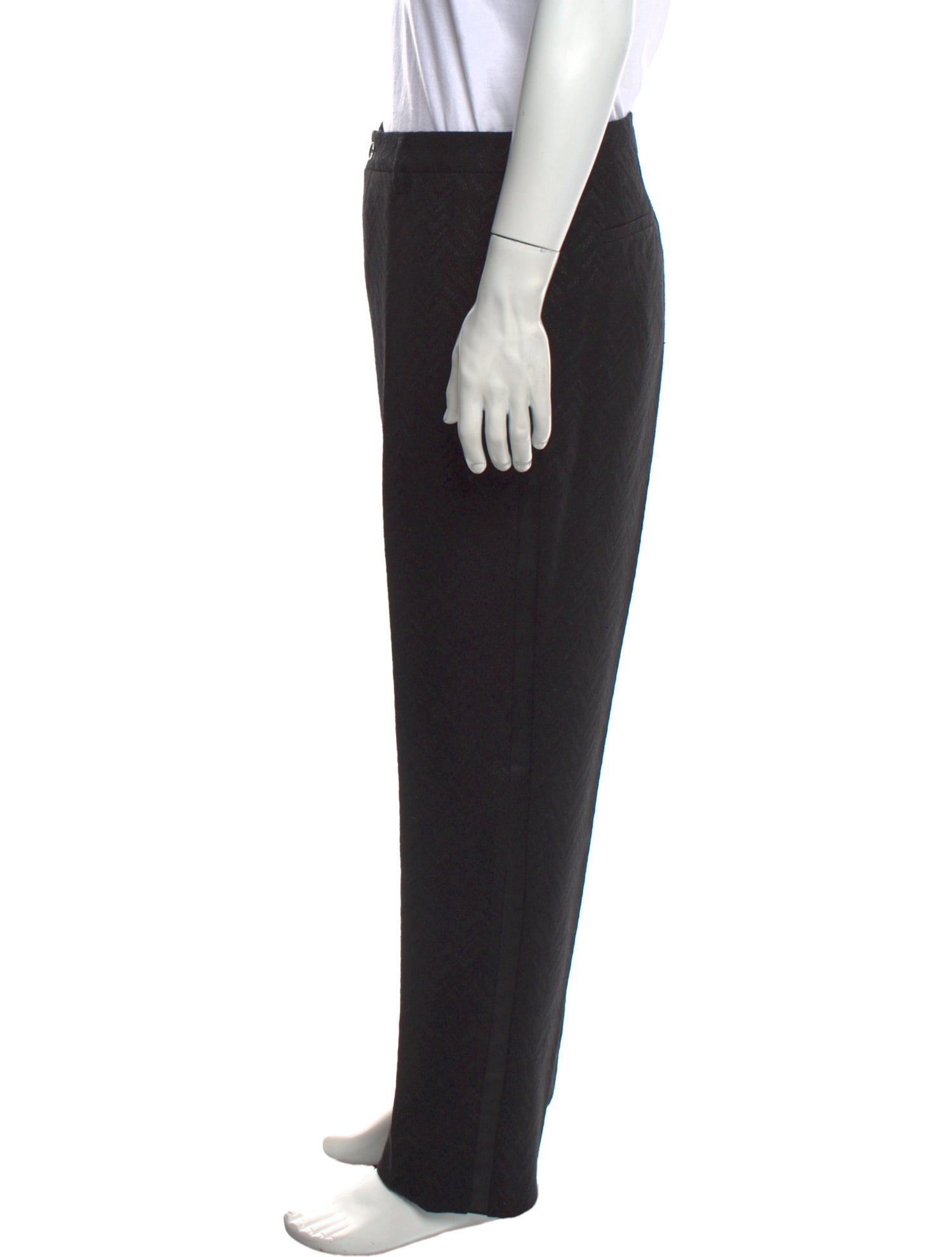 Etro Virgin Wool Dress Pants