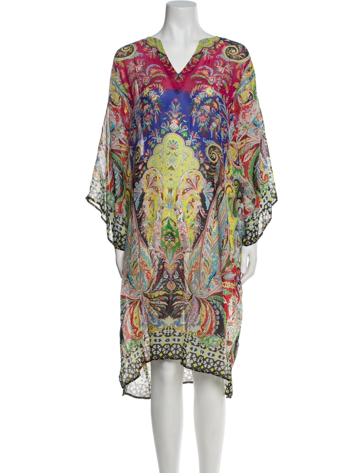 Etro Silk Printed Nightgown