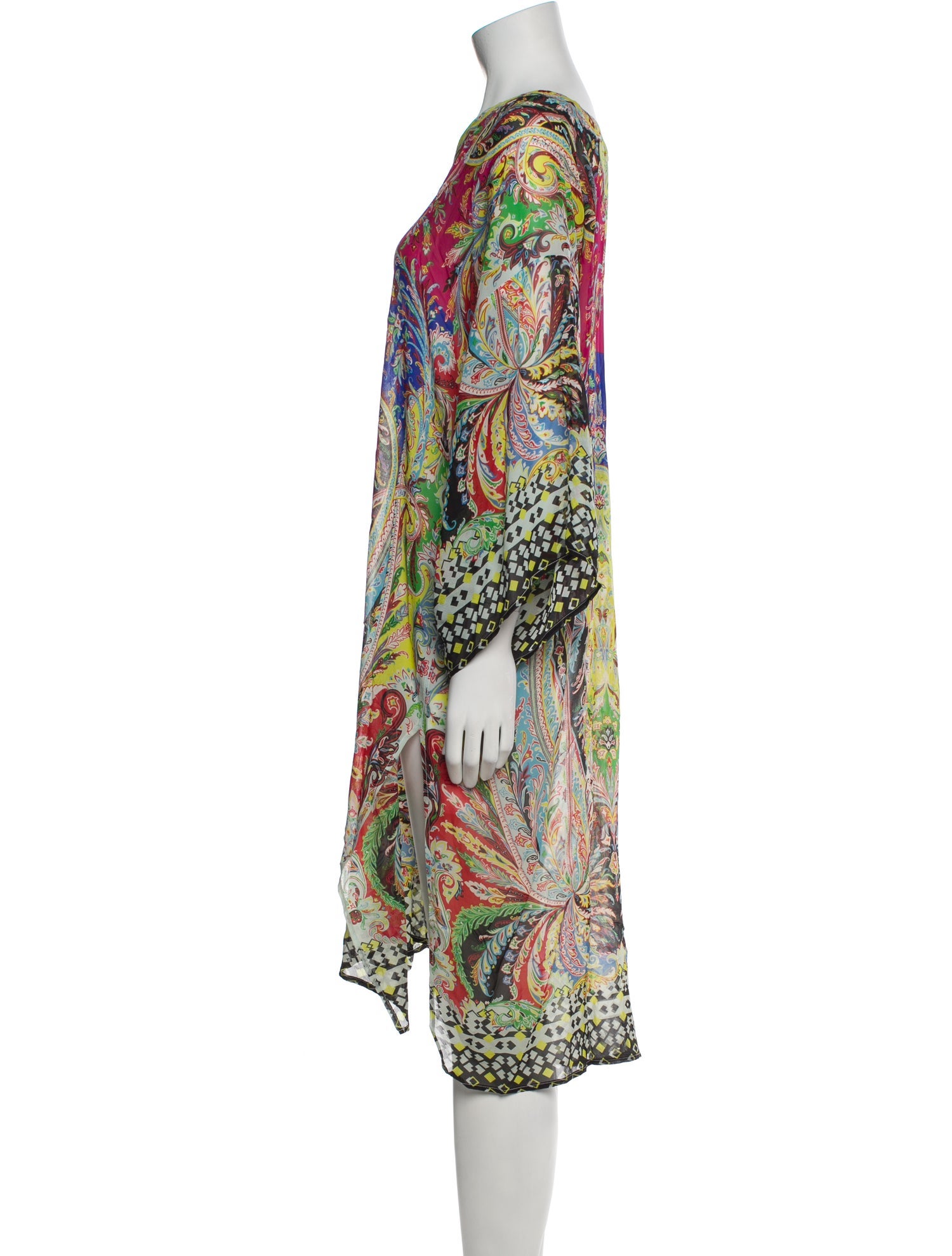 Etro Silk Printed Nightgown