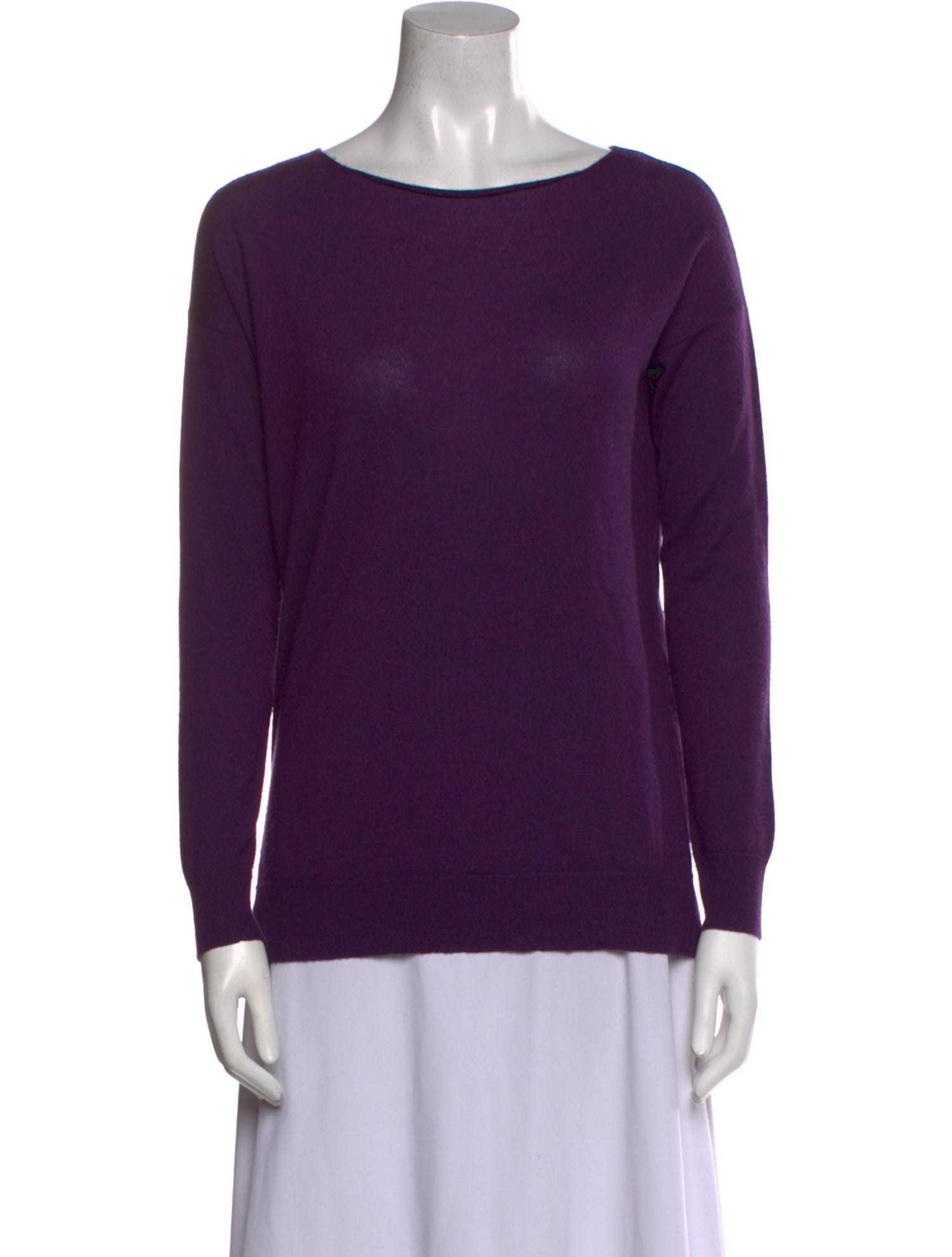 Etro Wool Bateau Neckline Sweatshirt