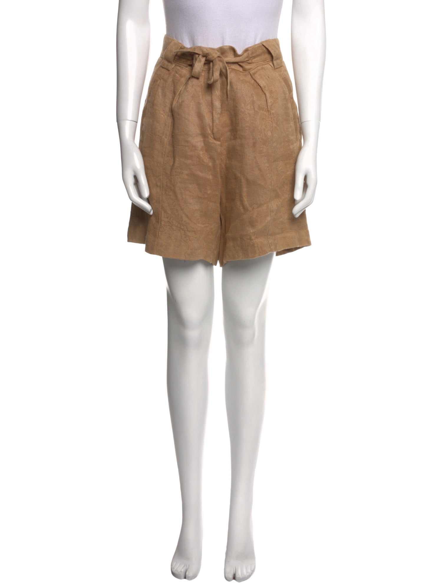 Etro Linen Mini Shorts