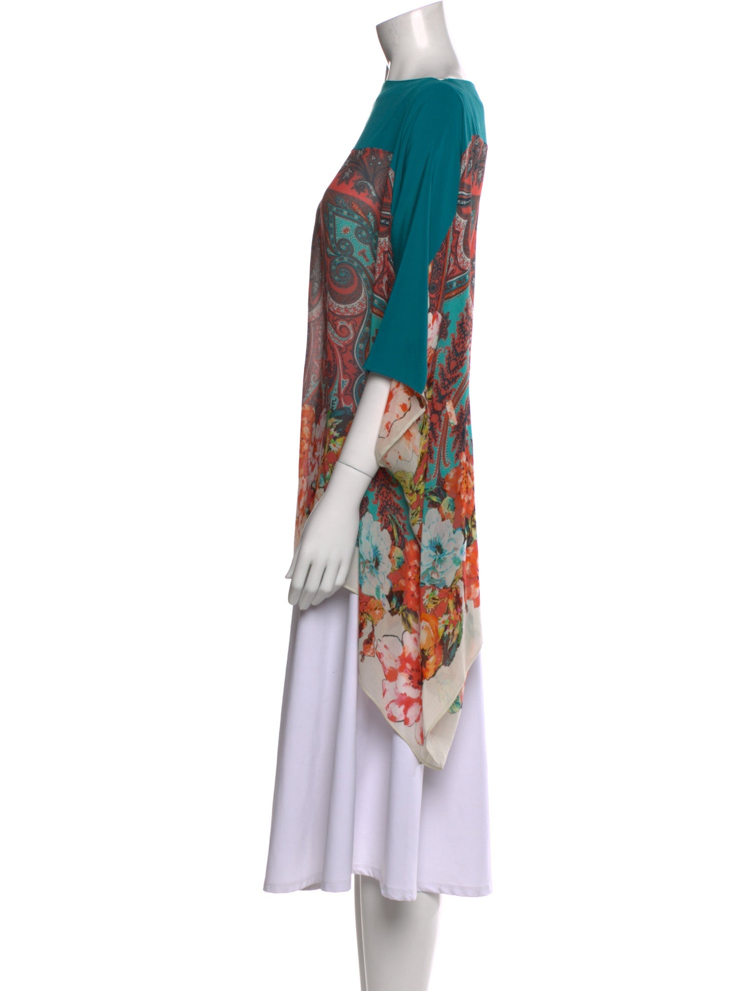 Etro Silk Paisley Print Tunic
