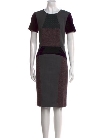 Etro Wool Knee-Length Dress