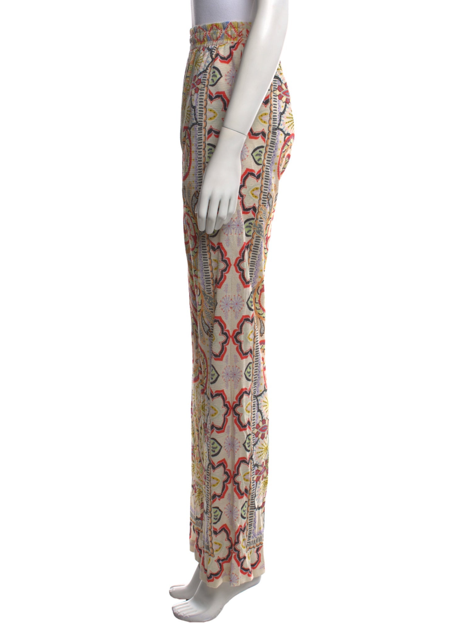Etro Paisley Print Wide Leg Pants w/ Tags
